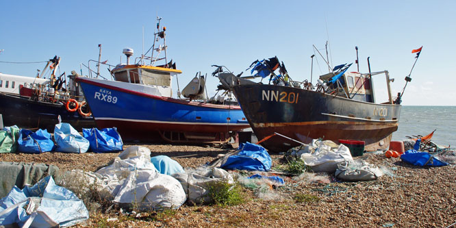 Hastings Fishing Fleet - www.simplonpc.co.uk