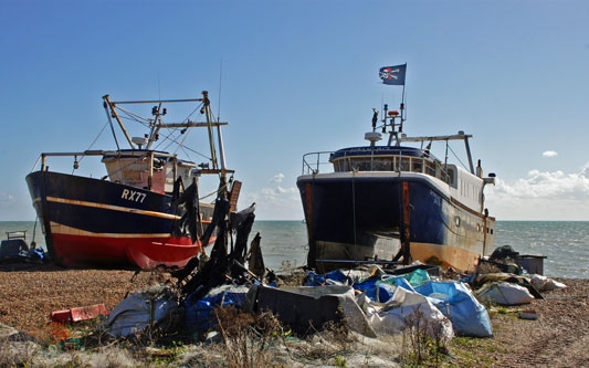 Hastings Fishing Fleet - www.simplonpc.co.uk