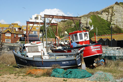 Hastings Fishing Fleet - www.simplonpc.co.uk