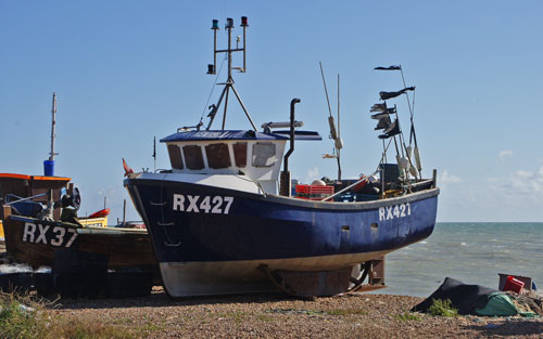 Hastings Fishing Fleet - www.simplonpc.co.uk