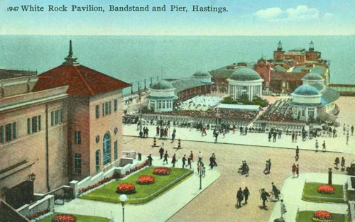 HASTINGS PIER POSTCARD - www.simplonpc.co.uk