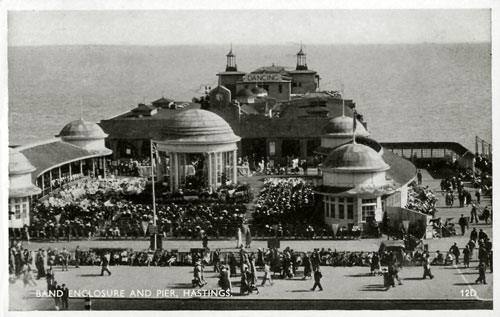 HASTINGS PIER POSTCARD - www.simplonpc.co.uk