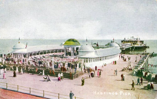 HASTINGS PIER POSTCARD - www.simplonpc.co.uk