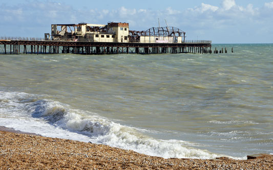 Hastings Pier - Photo: © Ian Boyle, 4th October 2012 - www.simplonpc.co.uk