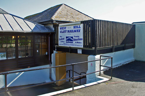 Hastings West Hill Cliff Lift - Photo: © Ian Boyle, 4th October 2014 - www.simplonpc.co.uk