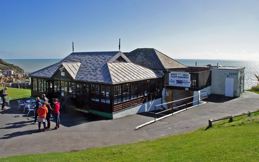 Hastings West Hill Cliff Lift - Photo: © Ian Boyle, 4th October 2014 - www.simplonpc.co.uk