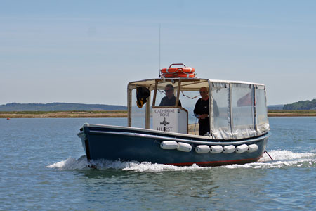 CATHERINE  ROSE of Hurst Castle Ferries - Photo:  Ian Boyle, 22nd June 2010 - www.simplonpc.co.uk