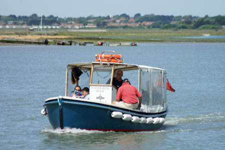 CATHERINE  ROSE of Hurst Castle Ferries - Photo:  Ian Boyle, 22nd June 2010 - www.simplonpc.co.uk