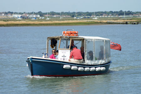 CATHERINE  ROSE of Hurst Castle Ferries - Photo:  Ian Boyle, 22nd June 2010 - www.simplonpc.co.uk