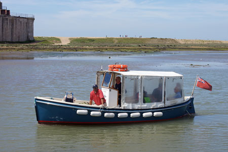 CATHERINE  ROSE of Hurst Castle Ferries - Photo:  Ian Boyle, 22nd June 2010 - www.simplonpc.co.uk