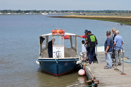 CATHERINE  ROSE of Hurst Castle Ferries - Photo:  Ian Boyle, 22nd June 2010 - www.simplonpc.co.uk