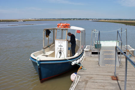 CATHERINE  ROSE of Hurst Castle Ferries - Photo:  Ian Boyle, 22nd June 2010 - www.simplonpc.co.uk