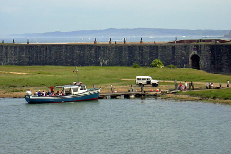 HAVEN  ROSE at Hurst Castle Ferries - Photo: © Ian Boyle, 4th June 2004 - www.simplonpc.co.uk