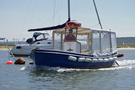 HENRIETTA  ROSE of Hurst Castle Ferries - Photo:  Ian Boyle, 22nd June 2010 - www.simplonpc.co.uk