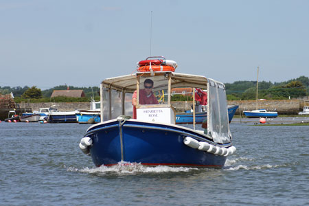 HENRIETTA  ROSE of Hurst Castle Ferries - Photo:  Ian Boyle, 22nd June 2010 - www.simplonpc.co.uk