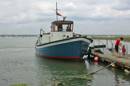 SOLENT ROSE of Hurst Castle Ferries - Photo:  Ian Boyle, 5th June 2004 - www.simplonpc.co.uk