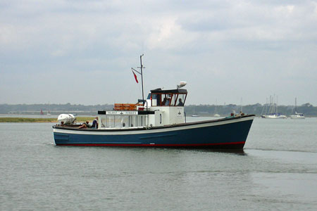 SOLENT ROSE of Hurst Castle Ferries - Photo:  Ian Boyle, 5th June 2004 - www.simplonpc.co.uk