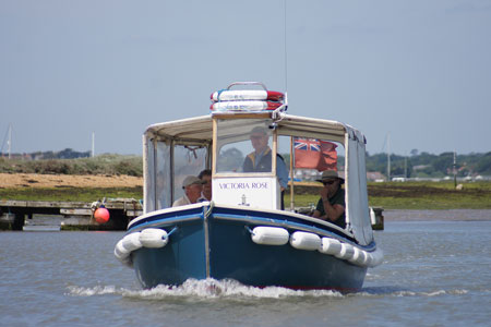 VICTORIA  ROSE of Hurst Castle Ferries - Photo:  Ian Boyle, 22nd June 2010 - www.simplonpc.co.uk