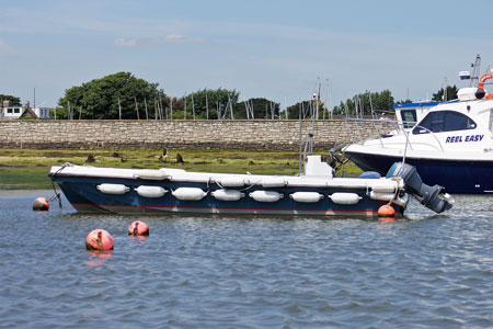 Water taxi of Hurst Castle Ferries - Photo:  Ian Boyle, 22nd June 2010 - www.simplonpc.co.uk