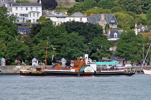 PS KINGSWEAR CASTLE - Photo: 2013 Ian Boyle - 8th September 2013 - Simplon Postcards - simplonpc.co.uk