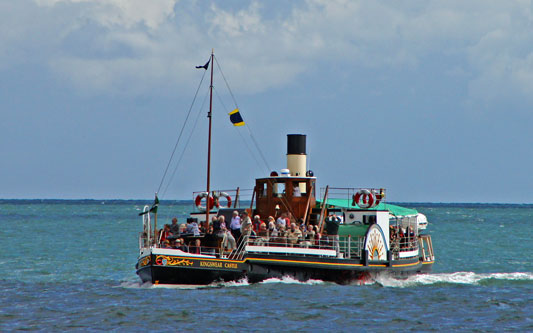 PS KINGSWEAR CASTLE - Photo: 2013 Ian Boyle - 8th September 2013 - Simplon Postcards - simplonpc.co.uk