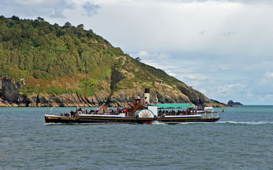 PS KINGSWEAR CASTLE - Photo: 2013 Ian Boyle - 8th September 2013 - Simplon Postcards - simplonpc.co.uk