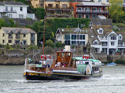 PS KINGSWEAR CASTLE - Photo: 2013 Ian Boyle - 8th September 2013 - Simplon Postcards - simplonpc.co.uk