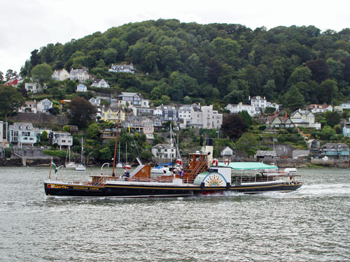 PS KINGSWEAR CASTLE - Photo: 2013 Ian Boyle - 8th September 2013 - Simplon Postcards - simplonpc.co.uk