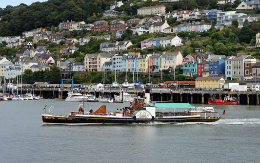 PS KINGSWEAR CASTLE - Photo: 2013 Ian Boyle - 8th September 2013 - Simplon Postcards - simplonpc.co.uk