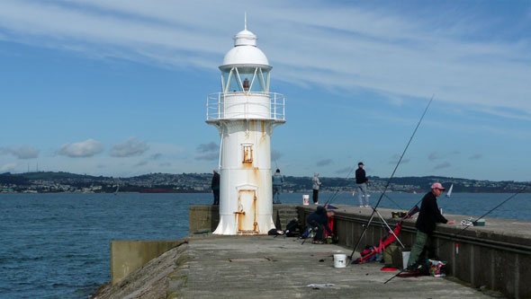 Brixham Victoria Pier Lighthouse - Photo Copyright 2011 Ian Boyle - www.simplonpc.co.uk