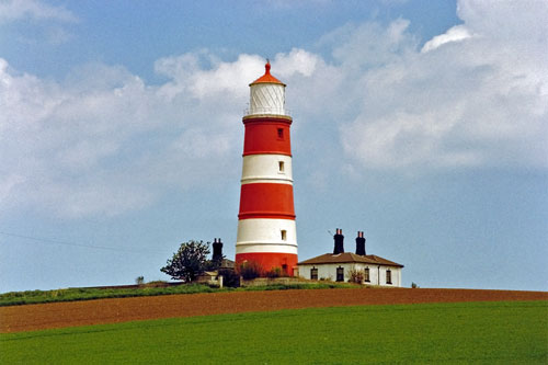 Happisburgh Lighthouse - Photo: © Ian Boyle, June 1989 - www.simplonpc.co.uk 