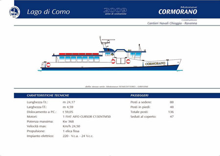 CORMORANO 2009 - Lago di Como - www.simplonpc.co.uk