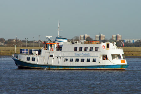 PRINCESS POCAHONTAS - Lower Thames & Medway - Photo: © Ian Boyle, 20th December 2011 - www.simplonpc.co.uk