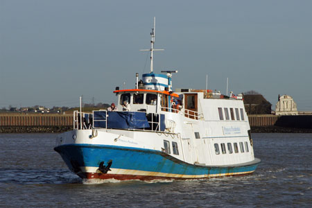 PRINCESS POCAHONTAS - Lower Thames & Medway - Photo: © Ian Boyle, 20th December 2011 - www.simplonpc.co.uk