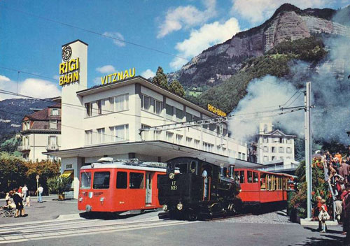 Vitznau-Rigi Bahn - www.simplonpc.co.uk - Simplon Postcards