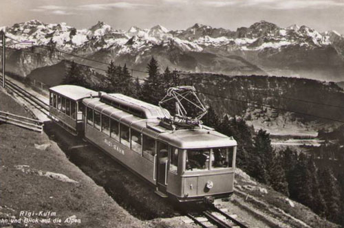 Vitznau-Rigi Bahn - www.simplonpc.co.uk - Simplon Postcards