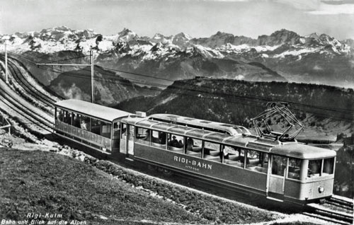 Vitznau-Rigi Bahn - www.simplonpc.co.uk - Simplon Postcards