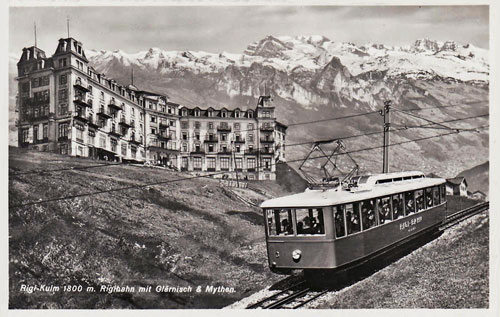 Vitznau-Rigi Bahn - www.simplonpc.co.uk - Simplon Postcards