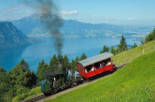 Vitznau-Rigi Bahn - www.simplonpc.co.uk - Simplon Postcards