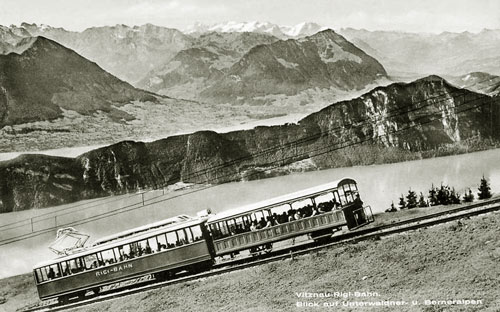 Vitznau-Rigi Bahn - www.simplonpc.co.uk - Simplon Postcards