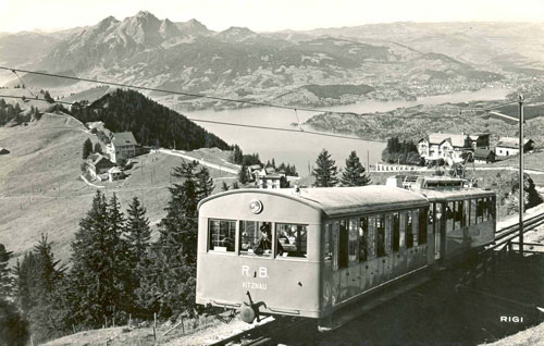 Vitznau-Rigi Bahn - www.simplonpc.co.uk - Simplon Postcards