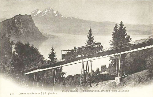 Vitznau-Rigi Bahn - www.simplonpc.co.uk - Simplon Postcards