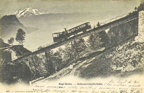 Vitznau-Rigi Bahn - www.simplonpc.co.uk - Simplon Postcards