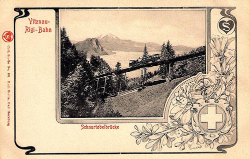 Vitznau-Rigi Bahn - www.simplonpc.co.uk - Simplon Postcards