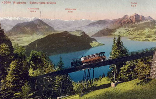 Vitznau-Rigi Bahn - www.simplonpc.co.uk - Simplon Postcards