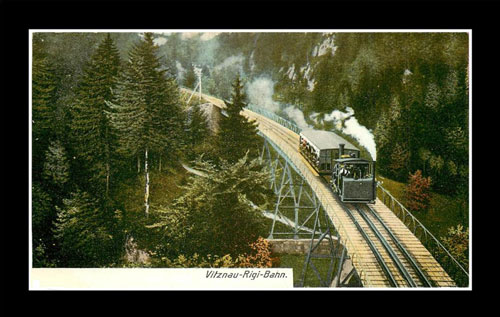 Vitznau-Rigi Bahn - www.simplonpc.co.uk - Simplon Postcards