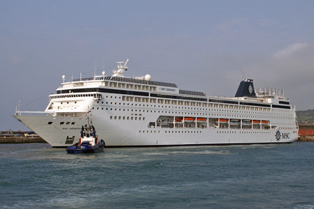 MSC ARMONIA - www.simplonpc.co.uk - Photo:  Ian Boyle, Dover, 13th May 2008