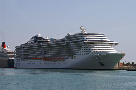 MSC FANTASIA - Photo:  Ian Boyle, 21st August 2009