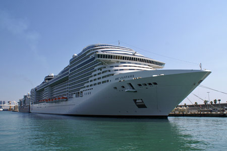 MSC FANTASIA - Photo:  Ian Boyle, 21st August 2009