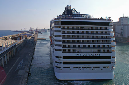 MSC FANTASIA - Photo:  Ian Boyle, 21st August 2009